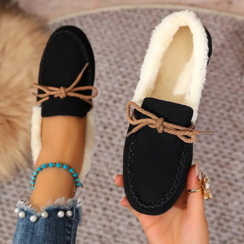 🔥LAST DAY 50% OFF🔥 Women’s Comfort Slip-On Loafers, Soft Sole & Warm Cozy Feel