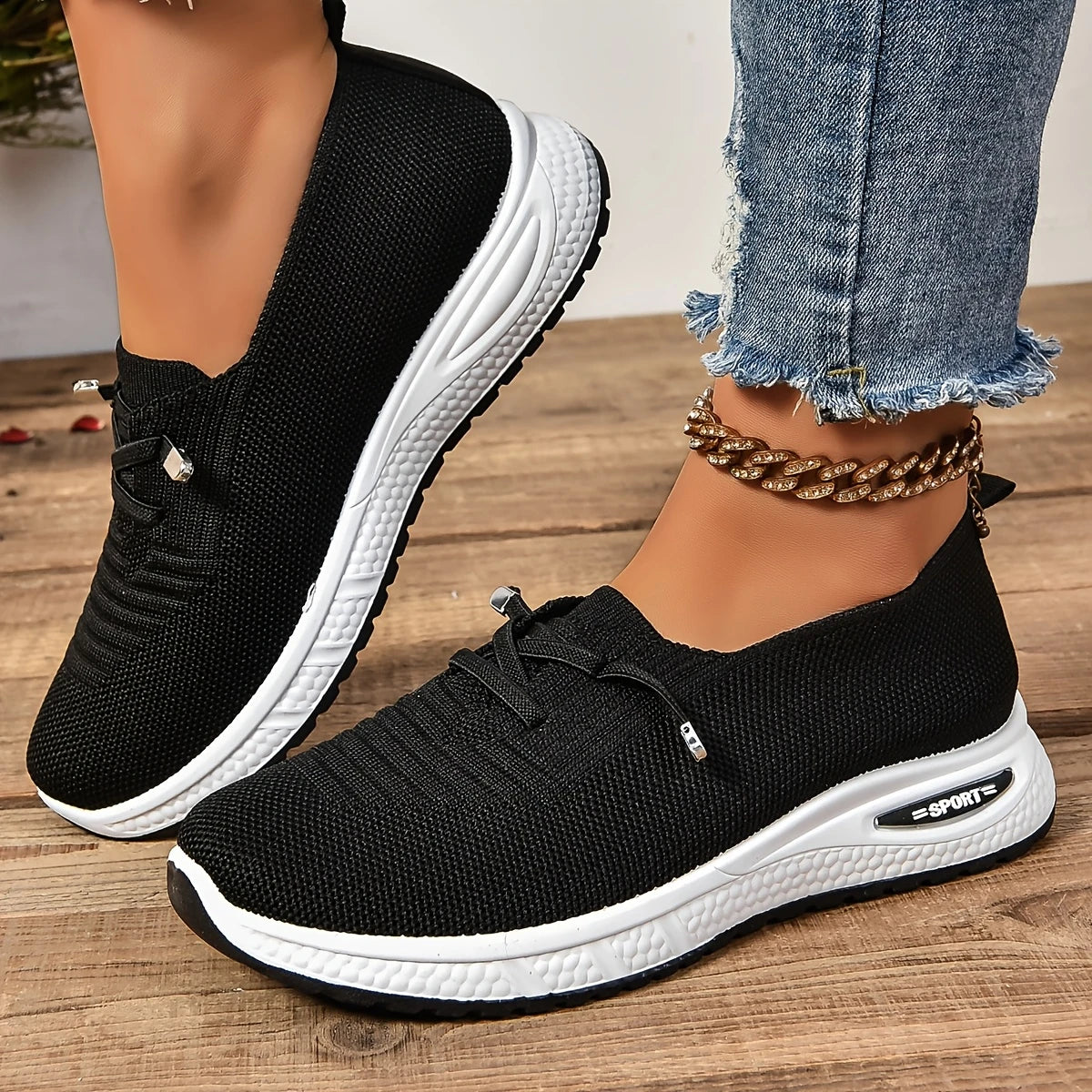 🔥Best Seller-Last Day Sale 50% OFF🔥 Women's Casual Breathable Sneakers – Lace-Up, Low-Top, Comfortable