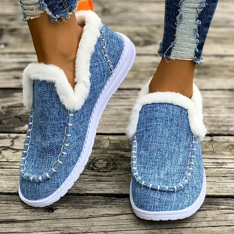 💥Hot Special Discount 50% OFF💥 Cozy Winter Women’s Slip-On Loafers – Orthopedic Soft Sole