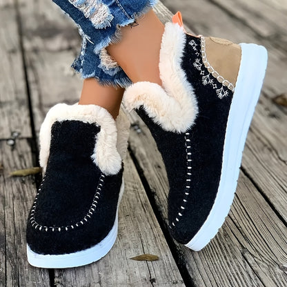 CozyStep™ Orthopedic Fleece Slip-On Boots