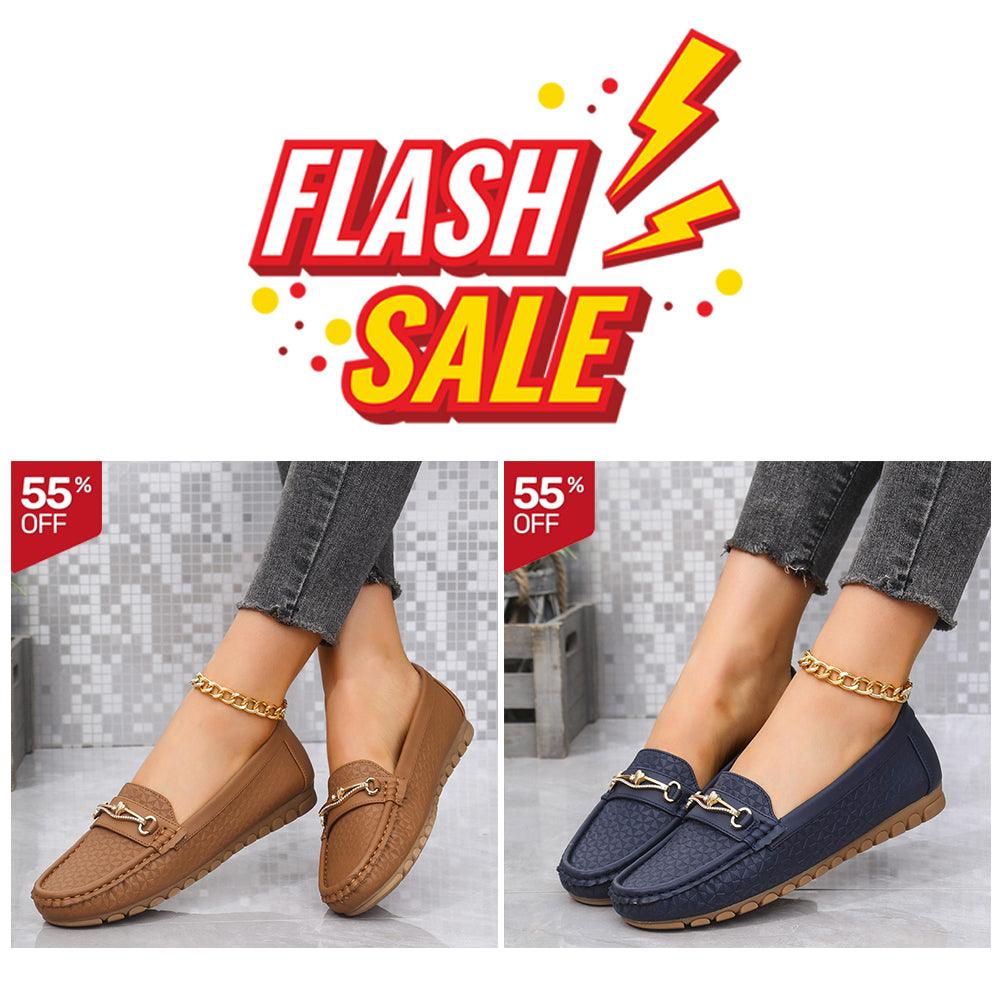 Orthopedic leather shoes, Lightweight, Anti-Slip, Breathable for Women