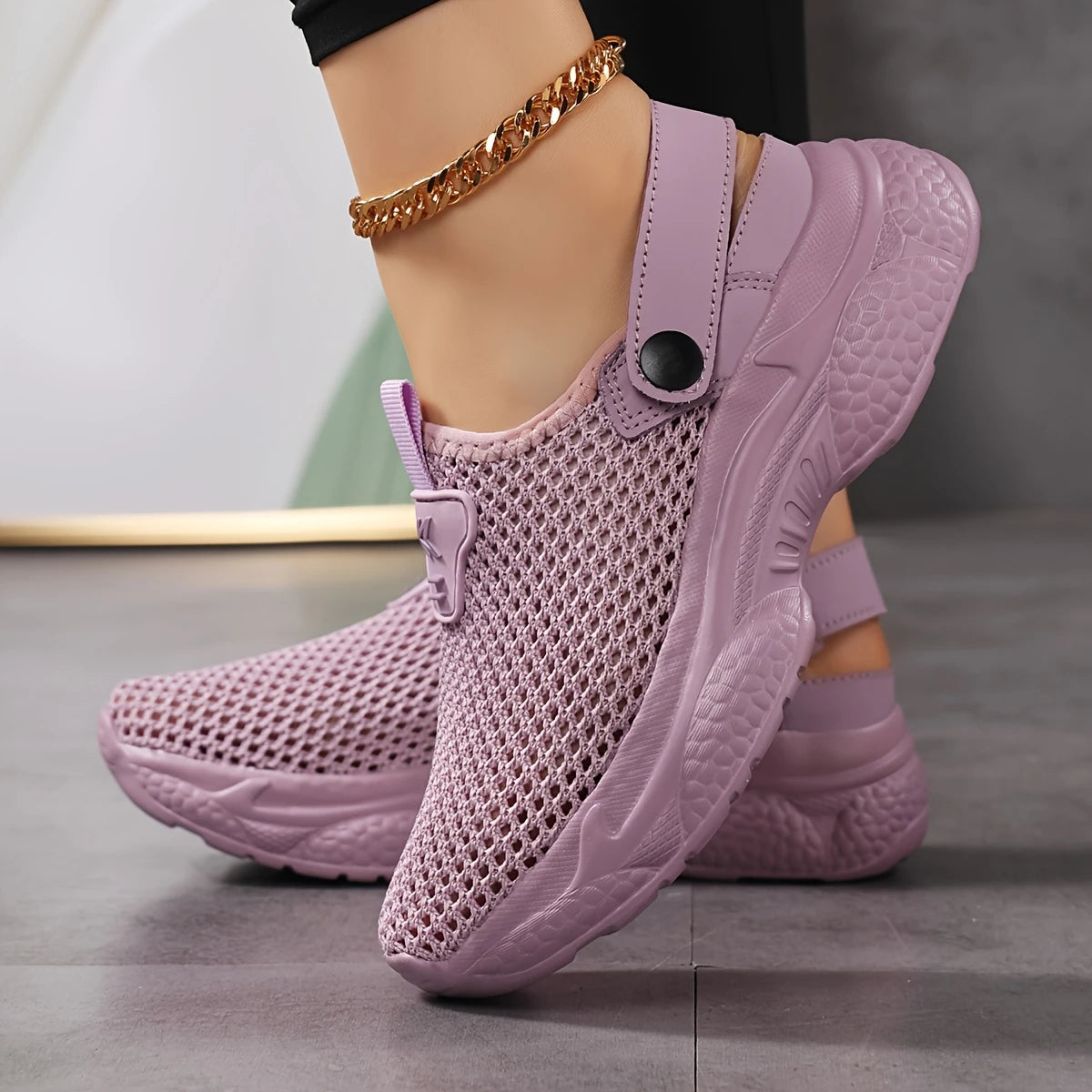 Women's Breathable Slip-On Casual Sneakers