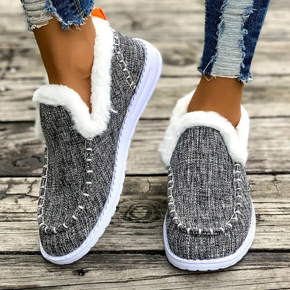 💥Hot Special Discount 50% OFF💥 Cozy Winter Women’s Slip-On Loafers – Orthopedic Soft Sole