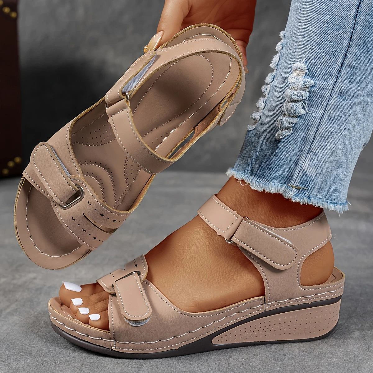 🔥Last Day Deal 50% OFF🔥 - WOMEN'S COMFORTABLE ORTHOPEDIC SANDALS