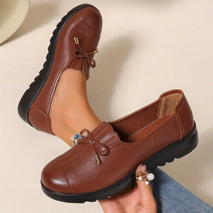 💥Hot Special Discount 50% OFF💥 Women's Comfort Slip-On Loafers, Premium Leather, Soft Sole & Comfortable