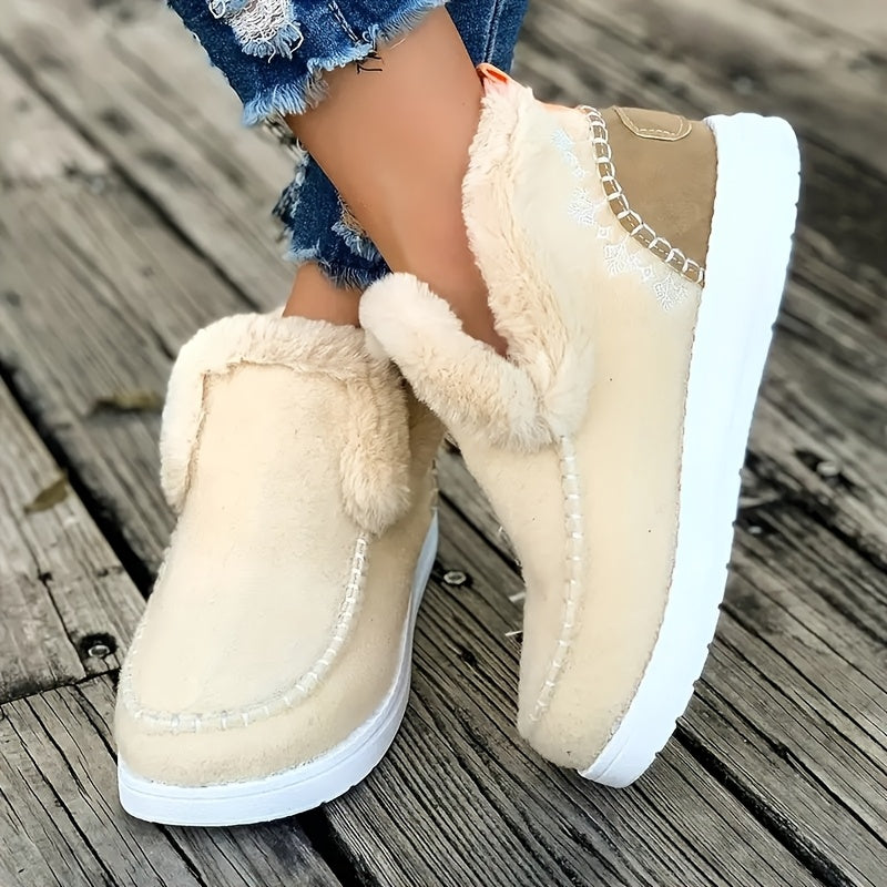 CozyStep™ Orthopedic Fleece Slip-On Boots
