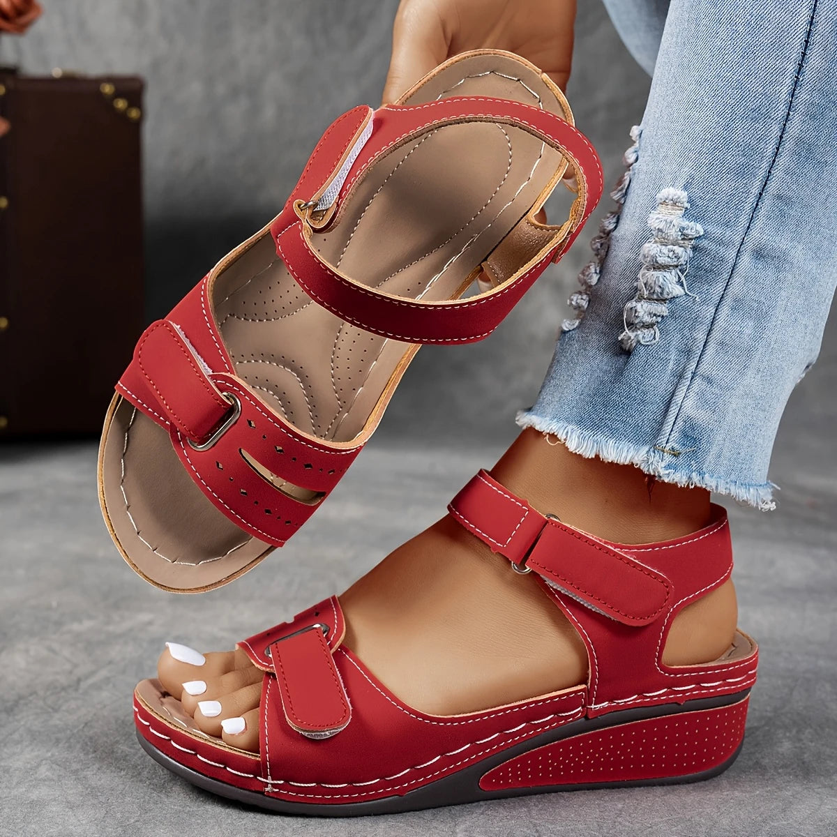 🔥Last Day Deal 50% OFF🔥 - WOMEN'S COMFORTABLE ORTHOPEDIC SANDALS