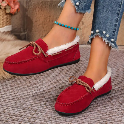 🔥LAST DAY 50% OFF🔥 Women’s Comfort Slip-On Loafers, Soft Sole & Warm Cozy Feel