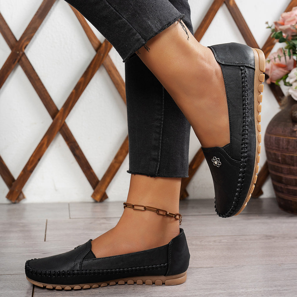 🔥Best Seller-Last Day Sale 50% OFF🔥 Orthopedic leather shoes, Lightweight, Anti-Slip, Breathable for Women