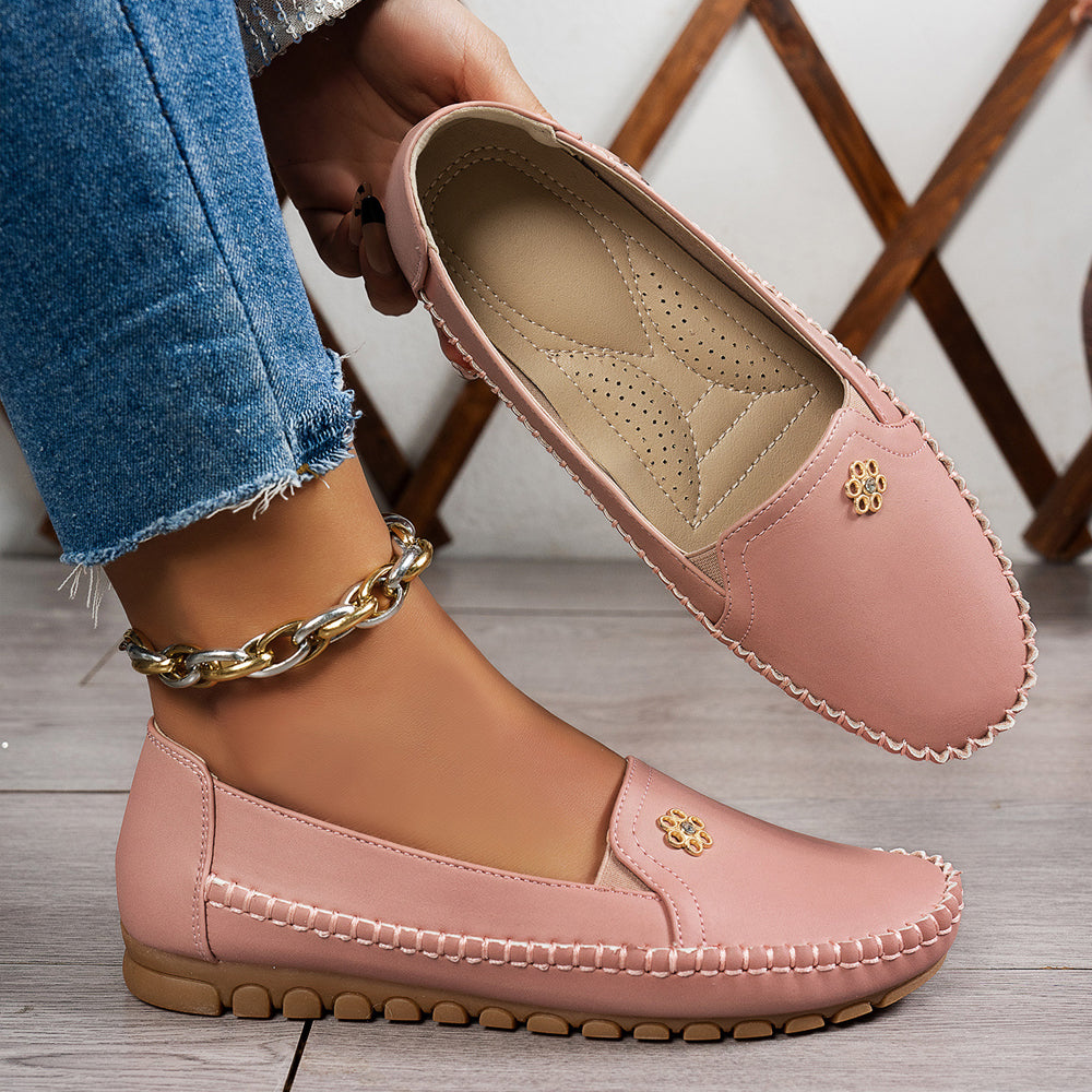 🔥Best Seller-Last Day Sale 50% OFF🔥 Orthopedic leather shoes, Lightweight, Anti-Slip, Breathable for Women