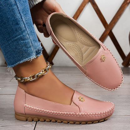 🔥Best Seller-Last Day Sale 50% OFF🔥 Orthopedic leather shoes, Lightweight, Anti-Slip, Breathable for Women