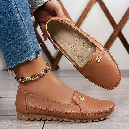 🔥Best Seller-Last Day Sale 50% OFF🔥 Orthopedic leather shoes, Lightweight, Anti-Slip, Breathable for Women