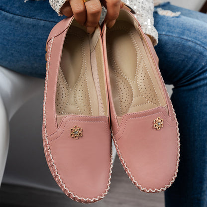 🔥Best Seller-Last Day Sale 50% OFF🔥 Orthopedic leather shoes, Lightweight, Anti-Slip, Breathable for Women
