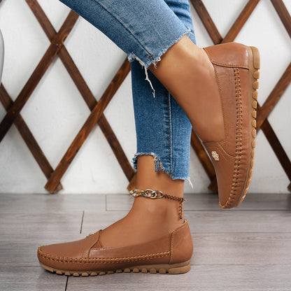 🔥Best Seller-Last Day Sale 50% OFF🔥 Orthopedic leather shoes, Lightweight, Anti-Slip, Breathable for Women