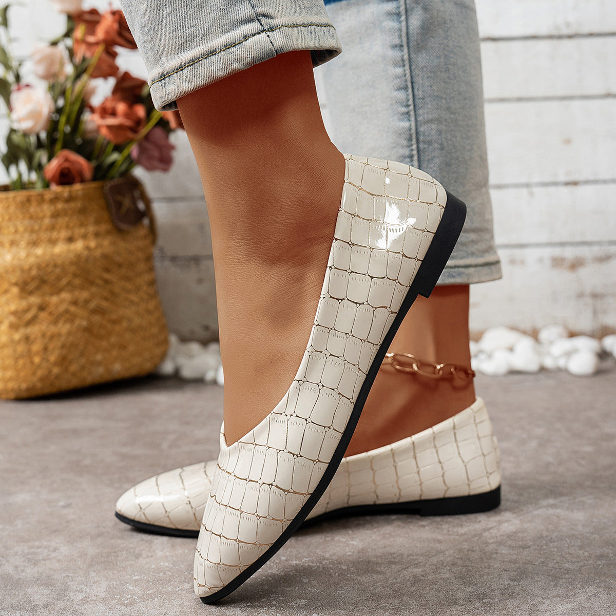 Orthopedic leather shoes, Lightweight, Anti-Slip, Breathable for Women
