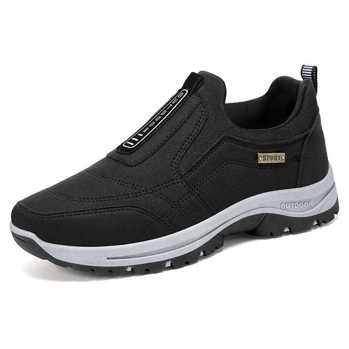 Men's Wide Comfort Sneakers with Arch Support & Shock Absorption