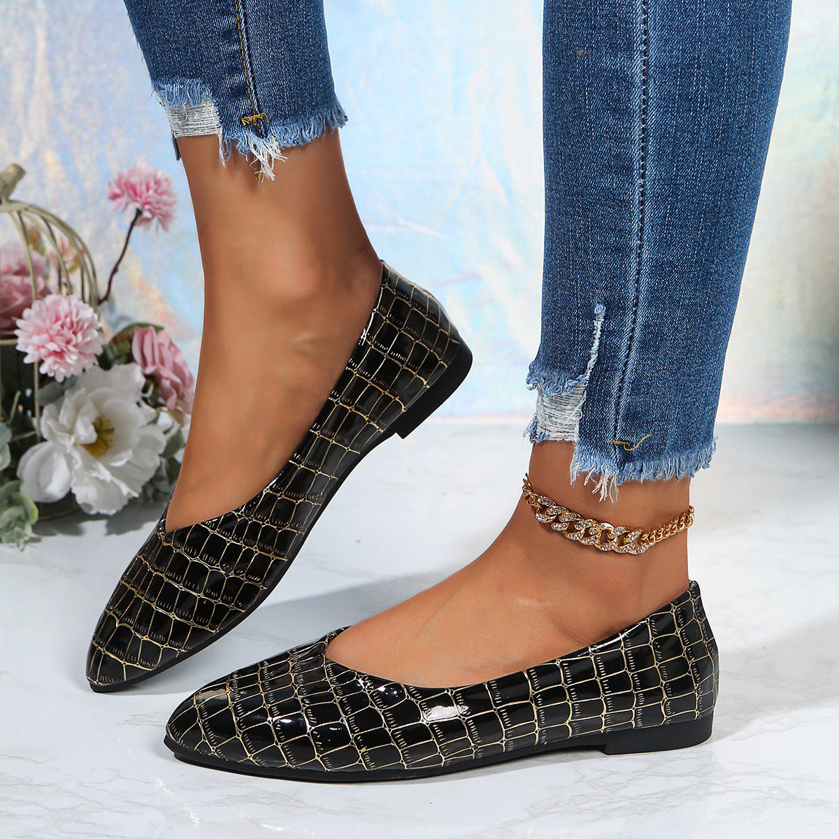 Orthopedic leather shoes, Lightweight, Anti-Slip, Breathable for Women