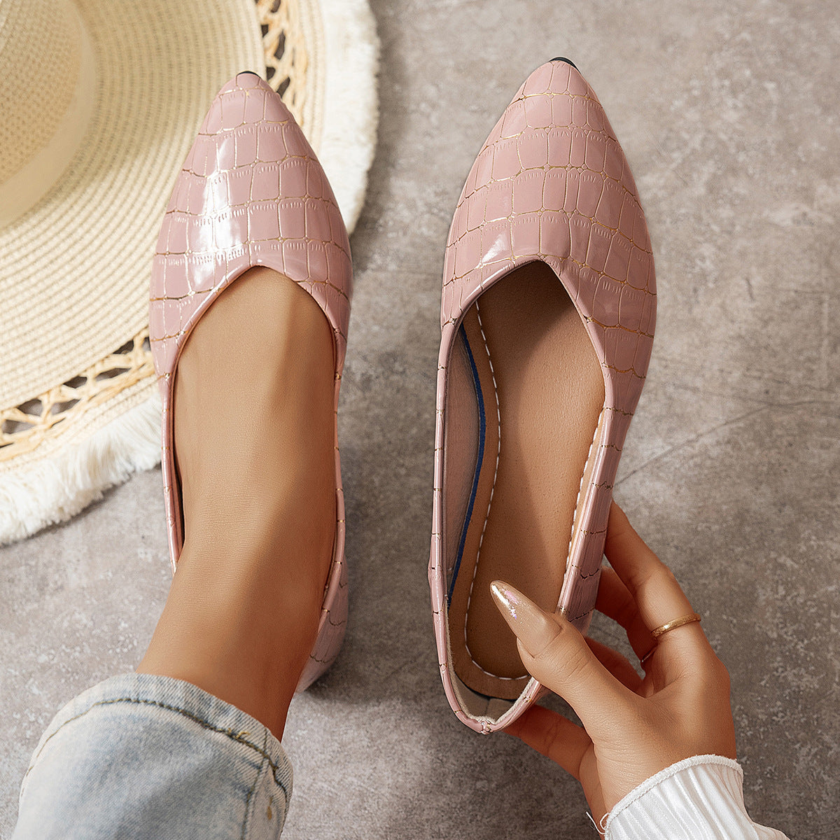 Orthopedic leather shoes, Lightweight, Anti-Slip, Breathable for Women