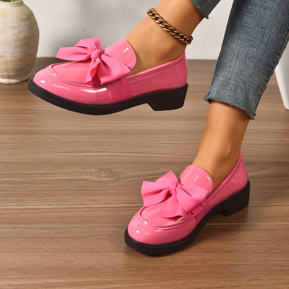 🔥LAST DAY 50% OFF🔥 Women's anti-slip round toe slip-on loafers