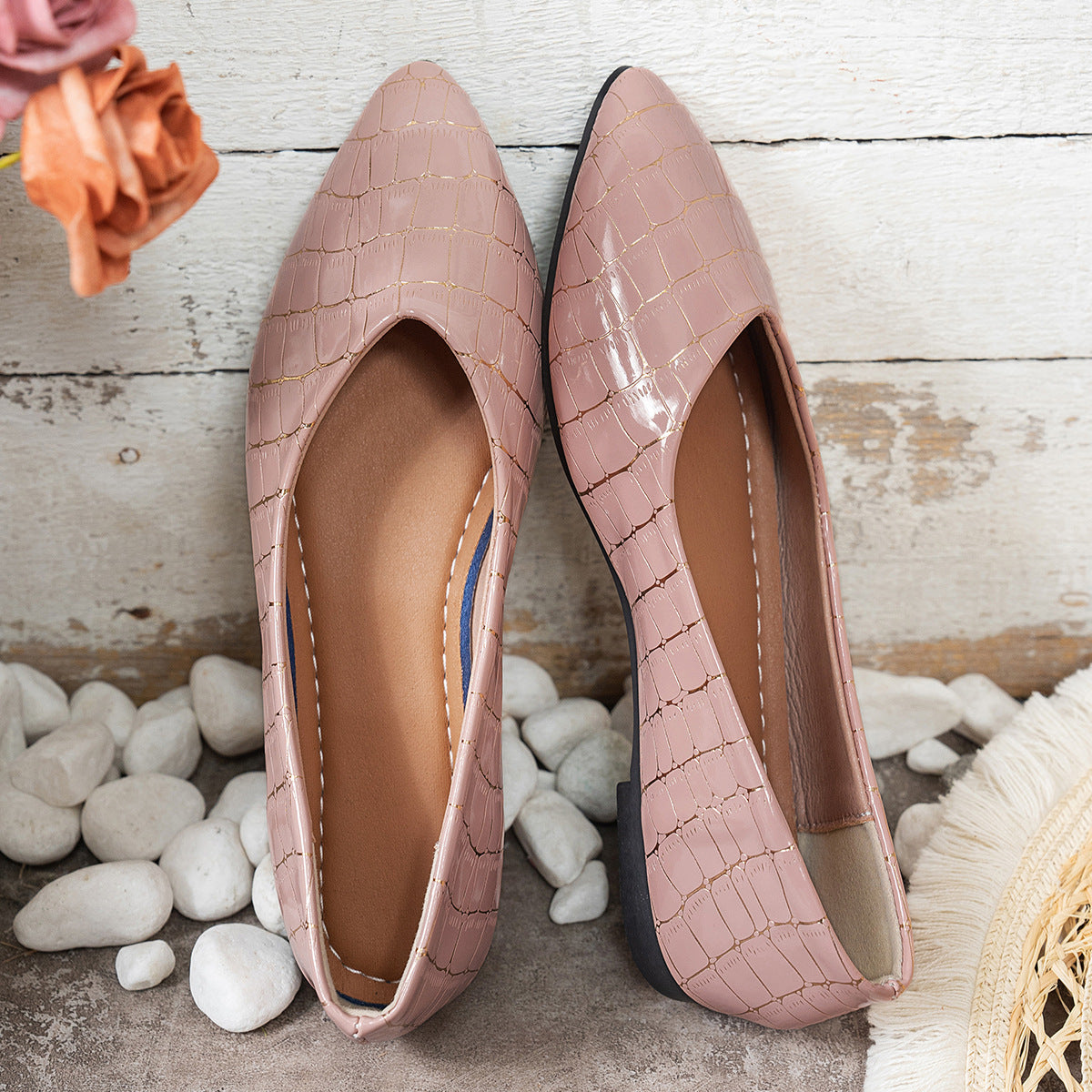 Orthopedic leather shoes, Lightweight, Anti-Slip, Breathable for Women