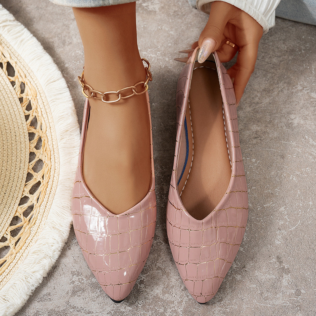 Orthopedic leather shoes, Lightweight, Anti-Slip, Breathable for Women