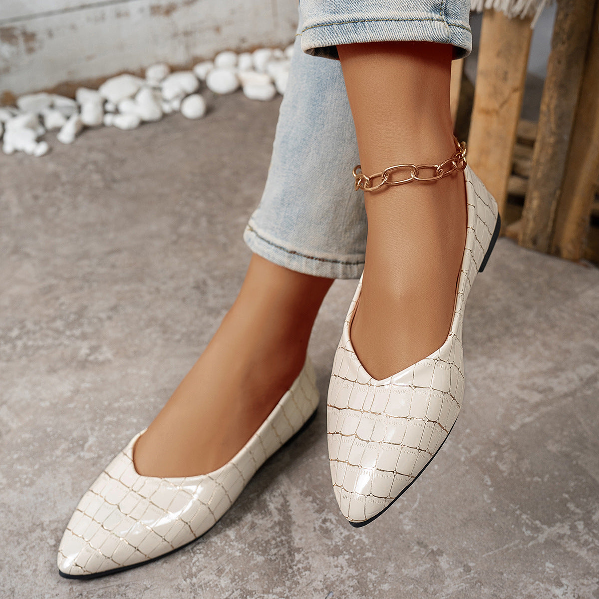 Orthopedic leather shoes, Lightweight, Anti-Slip, Breathable for Women