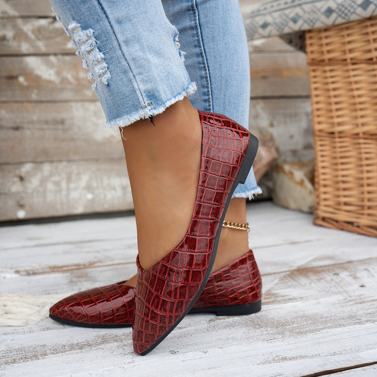 Orthopedic leather shoes, Lightweight, Anti-Slip, Breathable for Women
