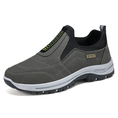 Men's Wide Comfort Sneakers with Arch Support & Shock Absorption