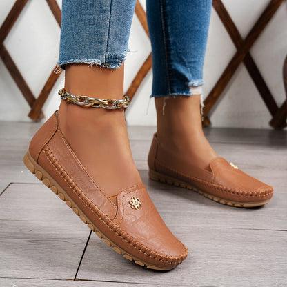 🔥Best Seller-Last Day Sale 50% OFF🔥 Orthopedic leather shoes, Lightweight, Anti-Slip, Breathable for Women
