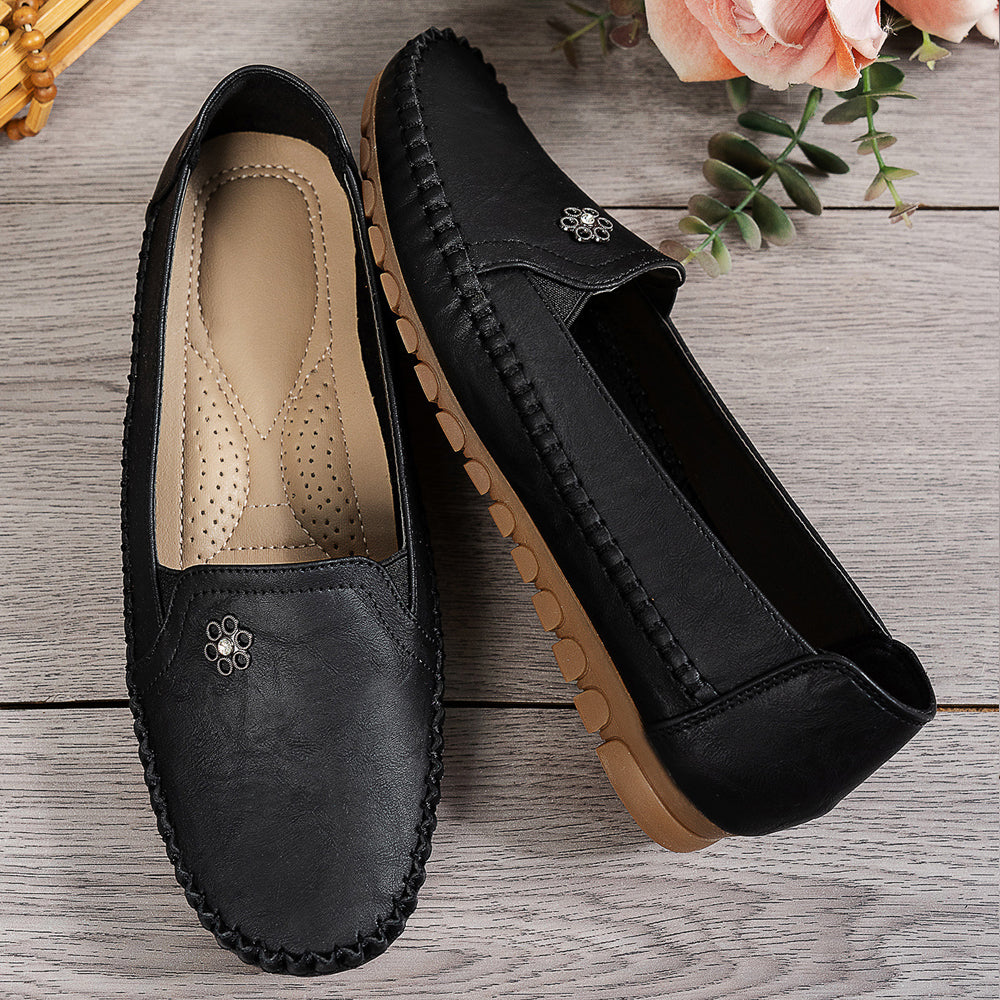🔥Best Seller-Last Day Sale 50% OFF🔥 Orthopedic leather shoes, Lightweight, Anti-Slip, Breathable for Women