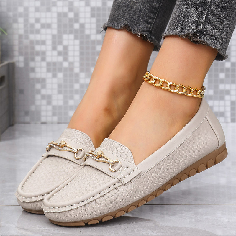 Orthopedic leather shoes, Lightweight, Anti-Slip, Breathable for Women