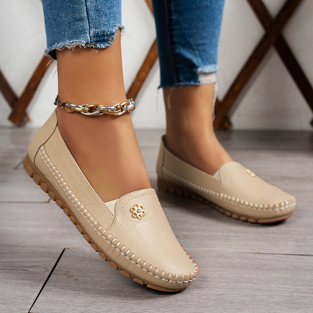 🔥Best Seller-Last Day Sale 50% OFF🔥 Orthopedic leather shoes, Lightweight, Anti-Slip, Breathable for Women