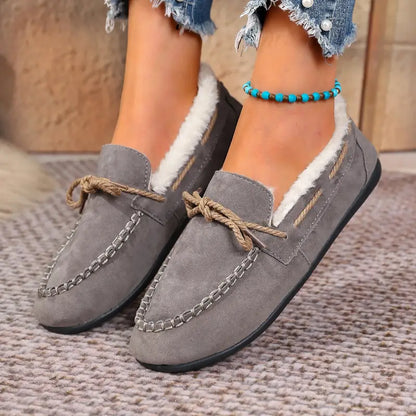 🔥LAST DAY 50% OFF🔥 Women’s Comfort Slip-On Loafers, Soft Sole & Warm Cozy Feel