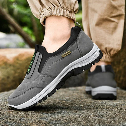Men's Wide Comfort Sneakers with Arch Support & Shock Absorption