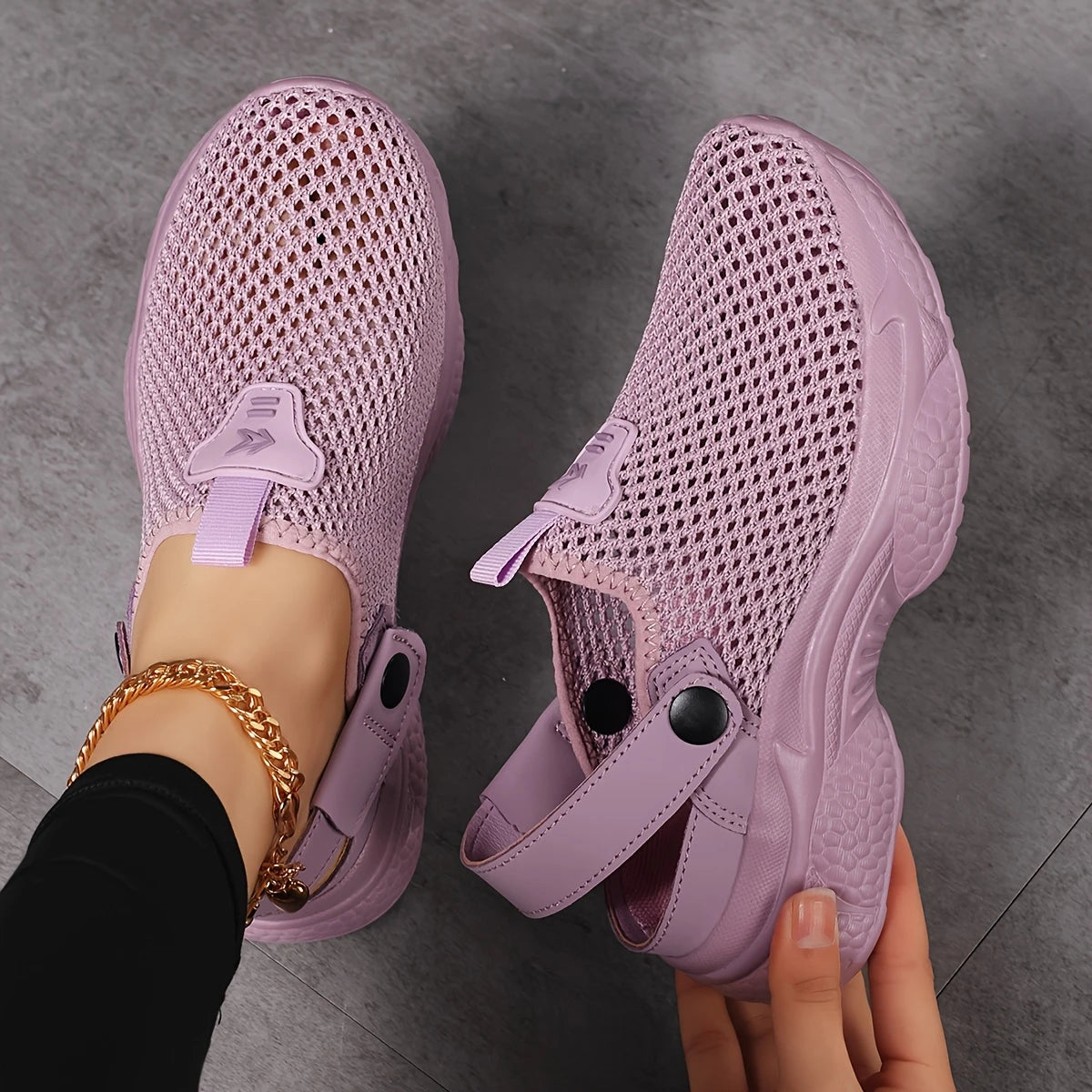 Women's Breathable Slip-On Casual Sneakers