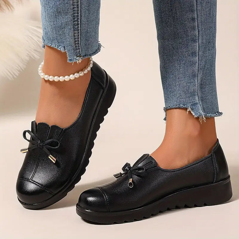 💥Hot Special Discount 50% OFF💥 Women's Comfort Slip-On Loafers, Premium Leather, Soft Sole & Comfortable