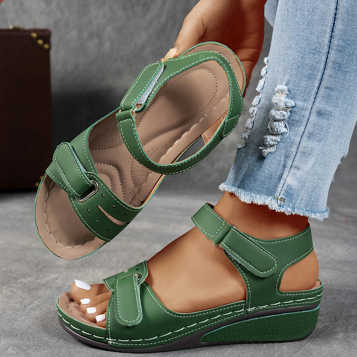 🔥Last Day Deal 50% OFF🔥 - WOMEN'S COMFORTABLE ORTHOPEDIC SANDALS