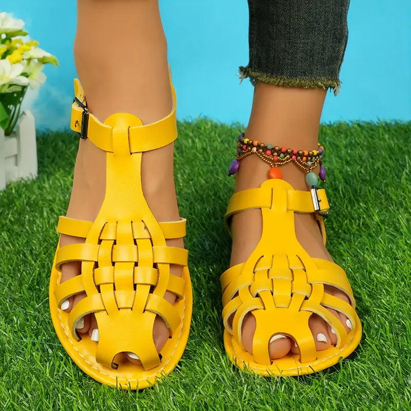 Soft Sole Roman Sandals – 2025 Vintage Style