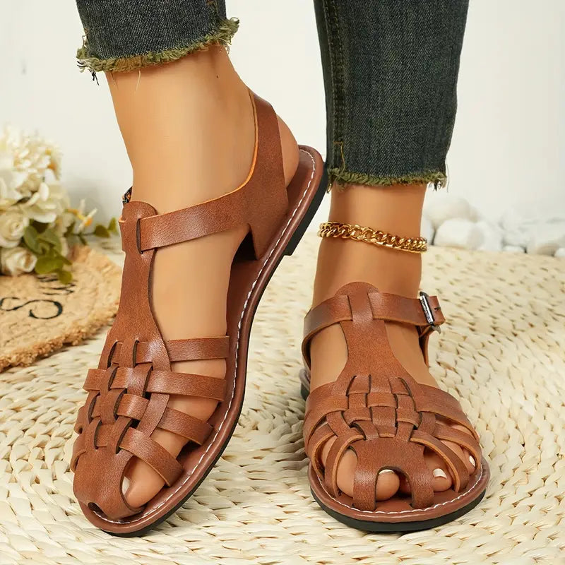 Soft Sole Roman Sandals – 2025 Vintage Style