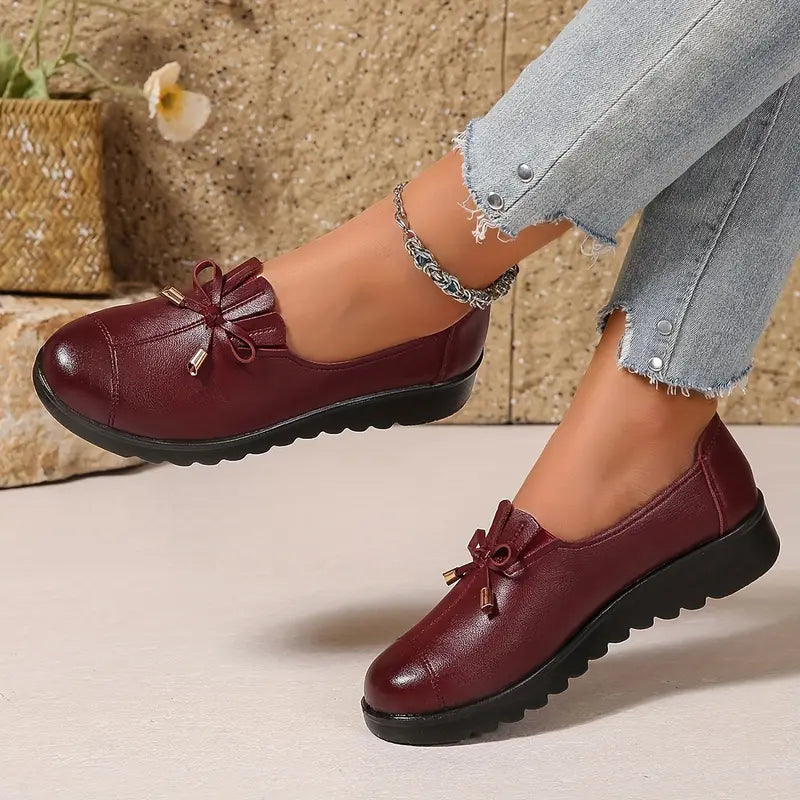 💥Hot Special Discount 50% OFF💥 Women's Comfort Slip-On Loafers, Premium Leather, Soft Sole & Comfortable