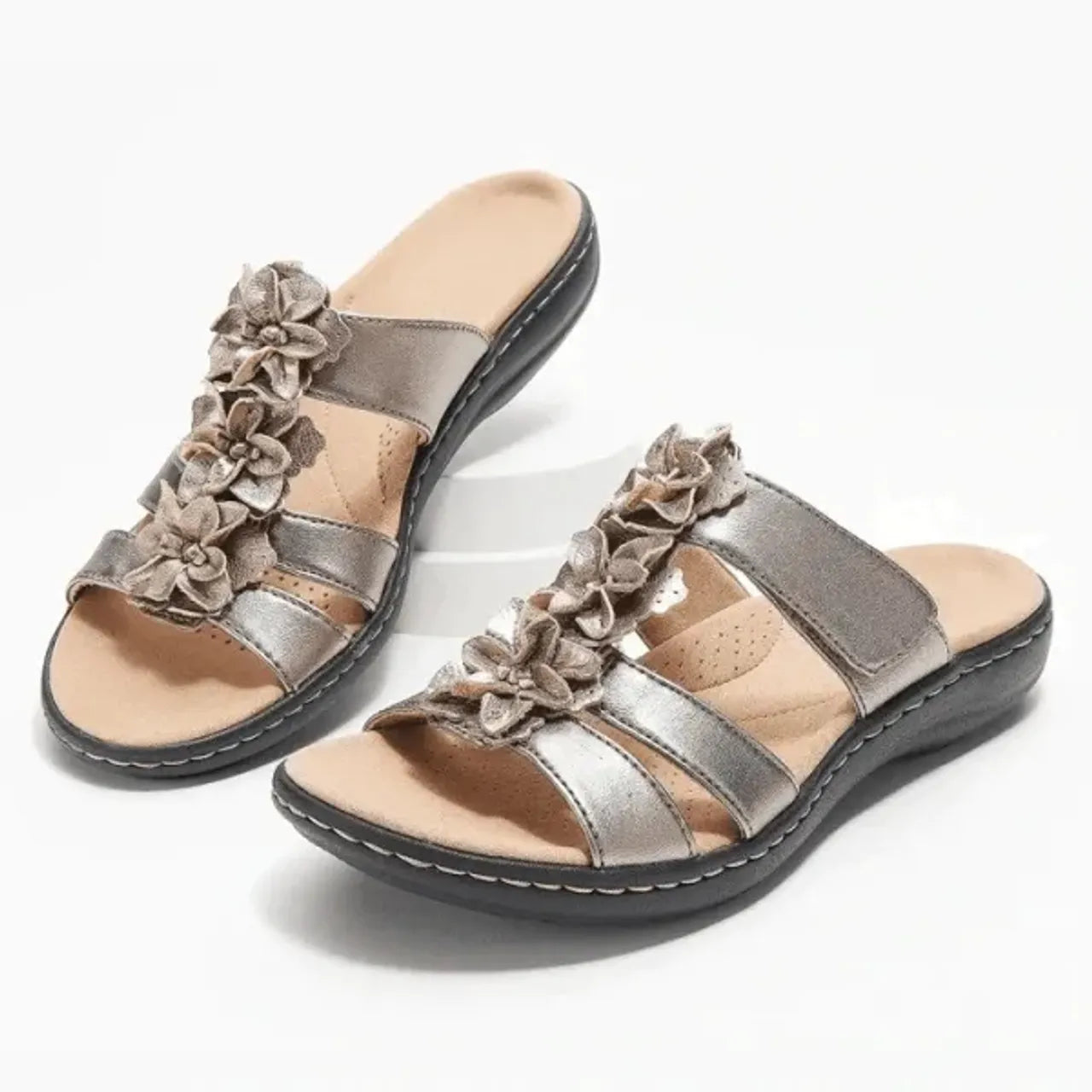 📢Clearance UP TO 60% OFF🔥Leather Slide Sandals