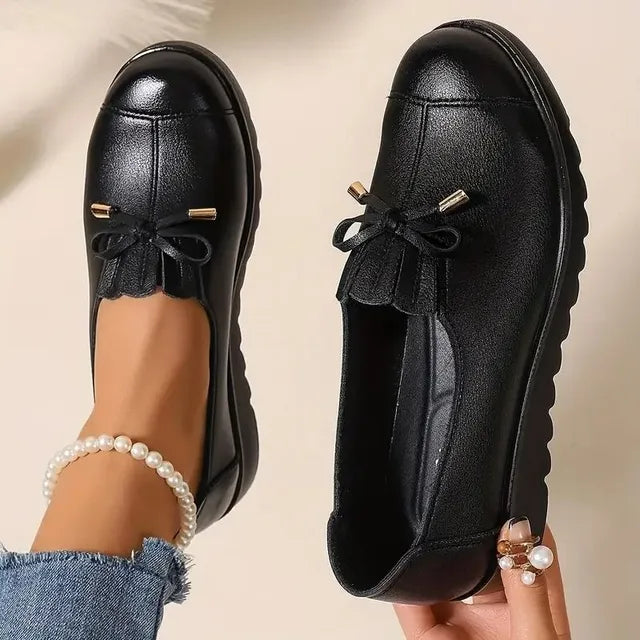 💥Hot Special Discount 50% OFF💥 Women's Comfort Slip-On Loafers, Premium Leather, Soft Sole & Comfortable